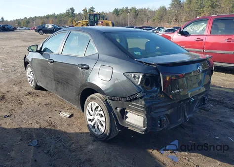 2018 Toyota Corolla Le из США, поврежденный, VIN 2T1BURHE2JC044378